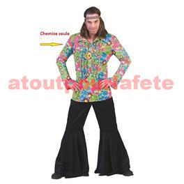 Chemise Hippie à fleurs (H) Chemise Hippie à fleurs (H)