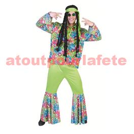 Deguisement Hippie à fleurs (H)(2P) Deguisement Hippie à fleurs (H)(2P)