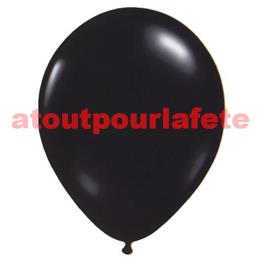 Sac de 100 ballons Noir Standard , Ø 29cm  