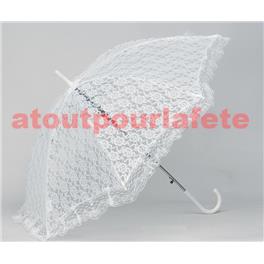 Ombrelle blanche en dentelle Ombrelle blanche en dentelle