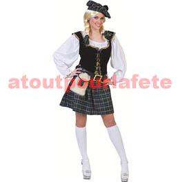 Costume d' Ecossaise sexy (3 pièces) (F) Costume d' Ecossaise sexy (3 pièces) (F)