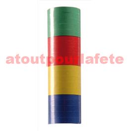 Serpentins multicolore 4 couleurs 4m 