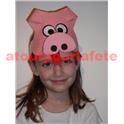 Bandeau animaux - coiffe de Cochon