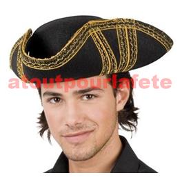 Tricorne galon Or (Importation)