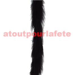 Boa marabout Noir 1,80m 15grs Boa marabout Noir 1,80m 15grs
