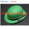 Chapeau Melon couleur enfant avec ruban