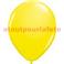Sac de 100 ballons Métallisés Jaune Citron , Ø 30cm