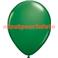 Sac de 100 ballons Métallisés Vert Sapin, Ø 30cm