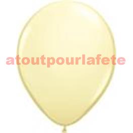 Sac de 100 ballons Métallisés Ivoire, Ø 30cm