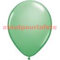 Sac de 100 ballons Métallisés Lait Menthe, Ø 30cm