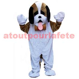 Mascotte Chien Grosse Tête