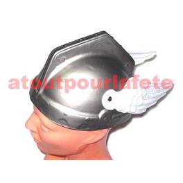 Casque de Gaulois avec ailes