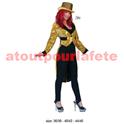 Veste Queue de Pie Or femme (taille 36/38)