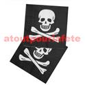 Lot de 12 serviettes "Pirate" 33X33cms