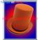 Chapeau Haut de forme " Gibus Longchamp" couleur