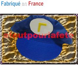 Casquette Waluigi (Tissu) Casquette Waluigi (Tissu)