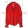 Chemise à jabot Rouge (M/L-XL) (Pirate, Renaissance, Etc)