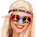 Lunette hippie Peace and Love