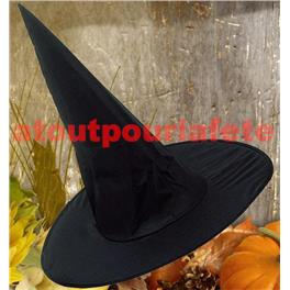 Chapeau de Sorcière en P.V.C 46cm Chapeau de Sorcière en P.V.C 46cm