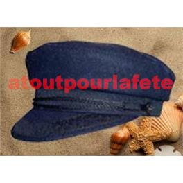 Casquette de Marin pecheur Breton (Capitaine Haddock) Casquette de Marin pecheur Breton (Capitaine Haddock)