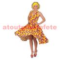 Robe Hippie Jaune (F) (taille 36/38)