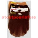 Barbe + moustache raide longue pour deguisement de Rabbin, moine orthodoxe, Imam