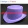Chapeau Haut de Forme "Cylindre" Couleur adulte T57/T59 sans ruban