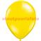 Sac de 100 ballons Jaune Citron Standard , Ø 30cm  