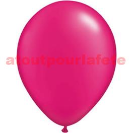 Sac de 12 ballons Fuchsia Standard , Ø 30cm  