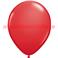 Sac de 100 ballons Rouge Standard , Ø 30cm  