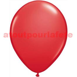 Sac de 12 ballons Rouge Standard , Ø 30cm  