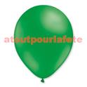 Sac de 100 ballons Vert Printemps Standard , Ø 30cm  