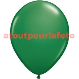 Sac de 12 ballons Vert Bouteille Standard , Ø 30cm  