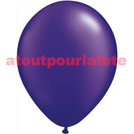 Sac de 100 ballons Violet Standard , Ø 30cm  
