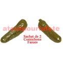 Cornichons factice (sachet de 2)(gélatine)