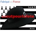 Lot de 24 Chapeaux Breton adulte (feutre)