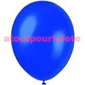 Sac de 12 ballons Bleu Marine Standard , Ø 30cm  