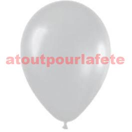 Sac de 24 ballons Argent Standard , Ø 30cm  