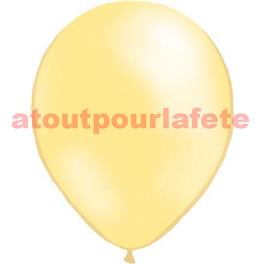 Sac de 12 ballons Ivoire Standard , Ø 30cm  