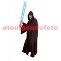 Cape de Guerrier Jedi Marron 1.75m