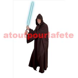 Cape de Guerrier Jedi Marron 1.75m