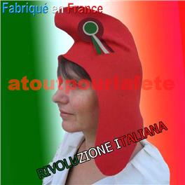Bonnet Révolutionnaire, chapeau révolutionnaire, Phrygien Italien  (feutrine)