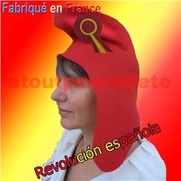 Bonnet Révolutionnaire Espagnol, chapeau, Phrygien (feutrine) Bonnet Révolutionnaire Espagnol, chapeau, Phrygien (feutrine)