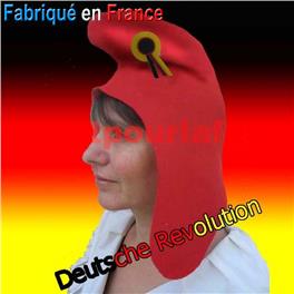 Bonnet Révolutionnaire Allemand, chapeau, Phrygien (feutrine) Bonnet Révolutionnaire Allemand, chapeau, Phrygien (feutrine)