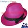 Chapeau Blues Brothers Fuchsia enfant