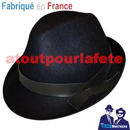Chapeau Blues Brothers Marron enfant Chapeau Blues Brothers Marron enfant