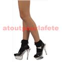 Chaussettes dentelle noire ou blanche