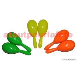 Maracas couleur (la paire) Maracas couleur (la paire)