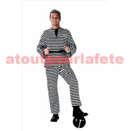 Costume de Bagnard (H) (3P)