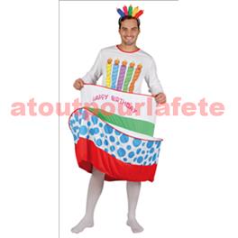 Déguisement de Gateau d' Anniversaire Déguisement de Gateau d' Anniversaire